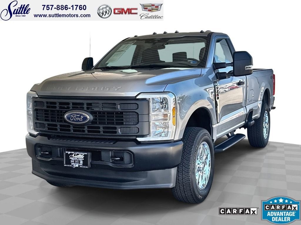 2024 Ford F-250 XL in Silver — front three-quarter view