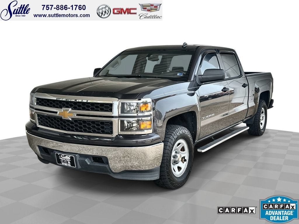 2014 Chevrolet Silverado 1500 LT in Tungsten Metallic — front three-quarter view