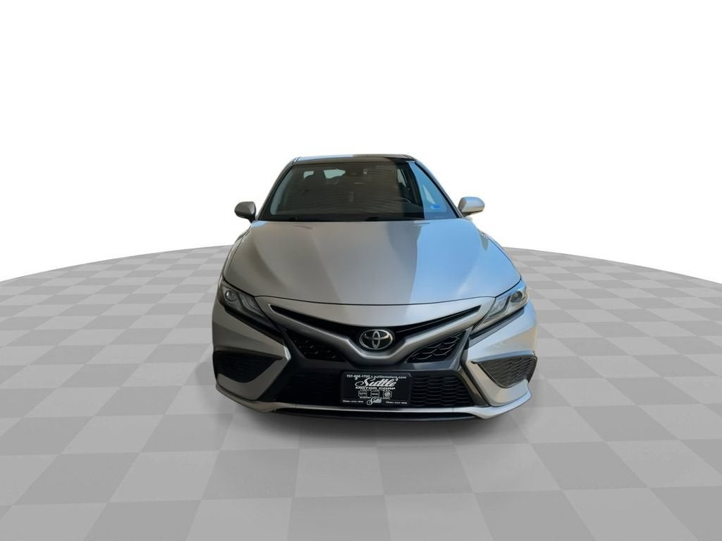 2022 Toyota Camry — rear three-quarter view
